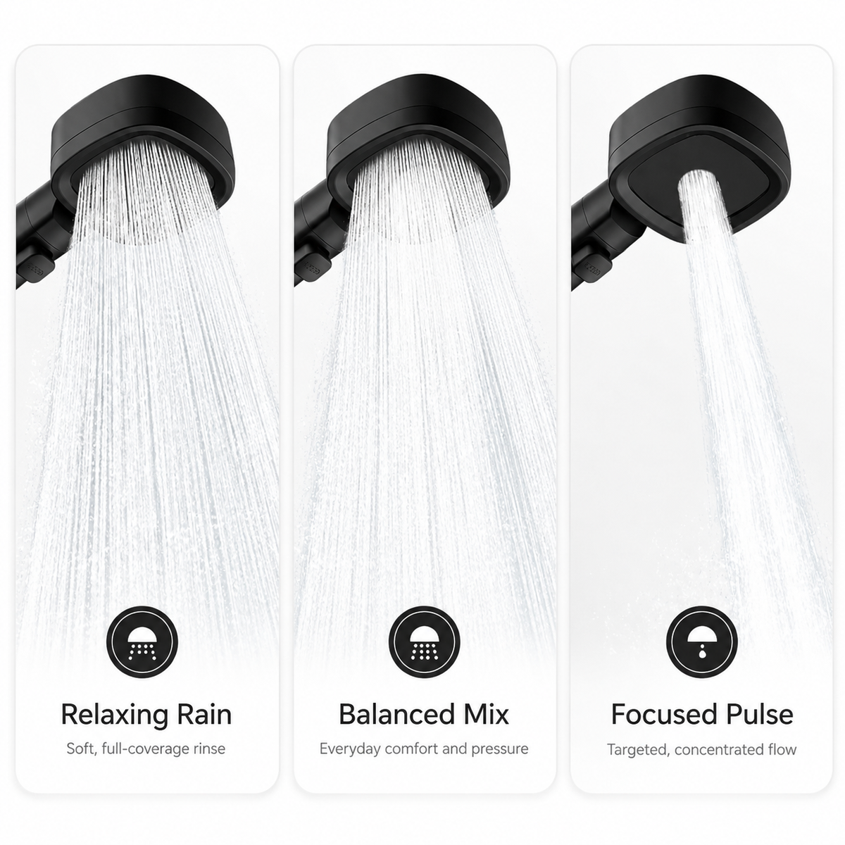 High-Pressure Filtered Shower Head